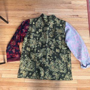 Yan Yan Knits Jacquard Sweater Size M